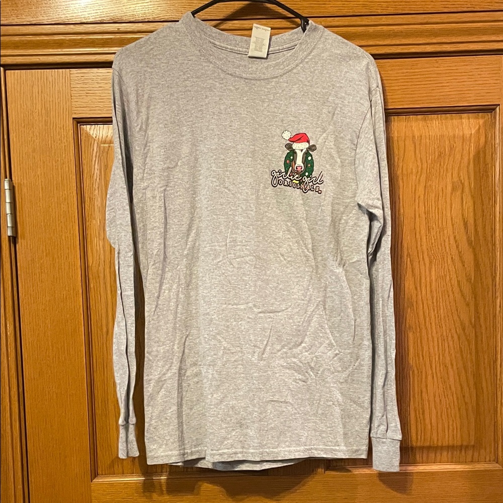 Gray Long Sleeve Women's Tee